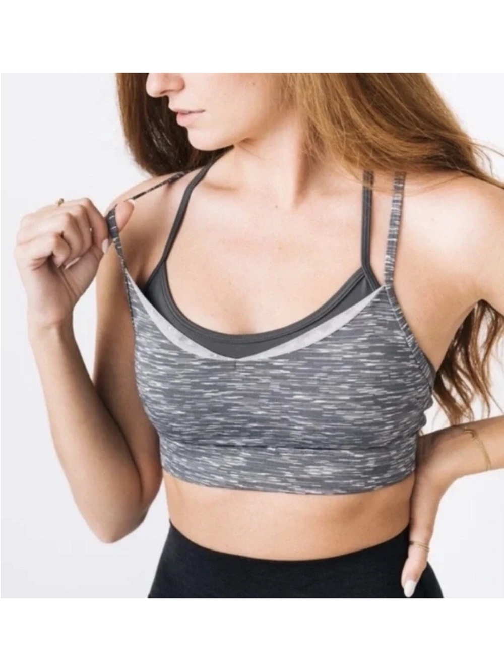 Zyia Active Luxe Strappy Sports Bra Size Small
